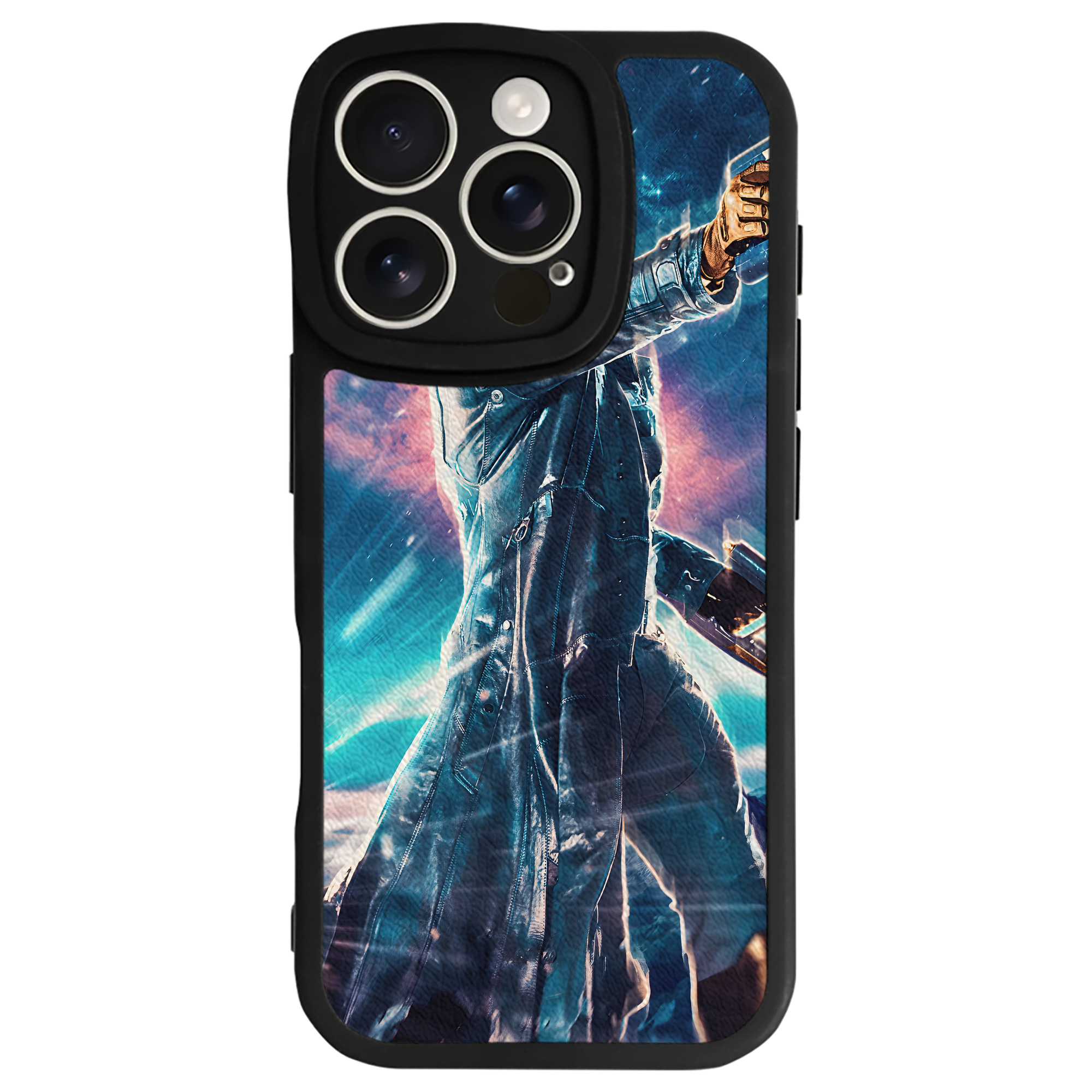 （画像用） アベンジャーズ The Avengers 【iPhone 16シリーズ対応】シリコンスマホケース（レザー調） 材質：シリコン